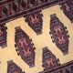 Tapis Boukhara Vintage Fait Main en Laine – 65 x 209 cm - 1C943
