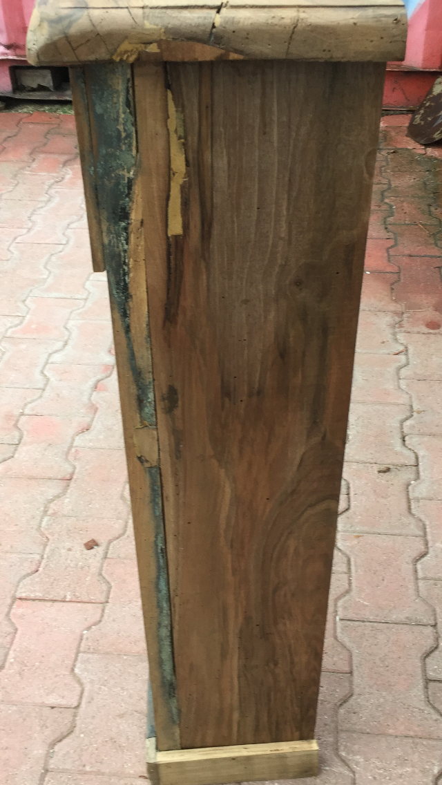 Old fireplace mantle