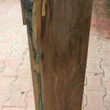 Old fireplace mantle