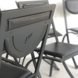 6 chairs by designer Karl-Friedrich-Forster. KFF DESIGN