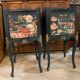 Tables de chevet décorées et patinées