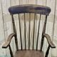 English elm armchair - late 19th century