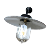 Wall lamp COL de Cygne authentic steel cast old lamp 1920 1930