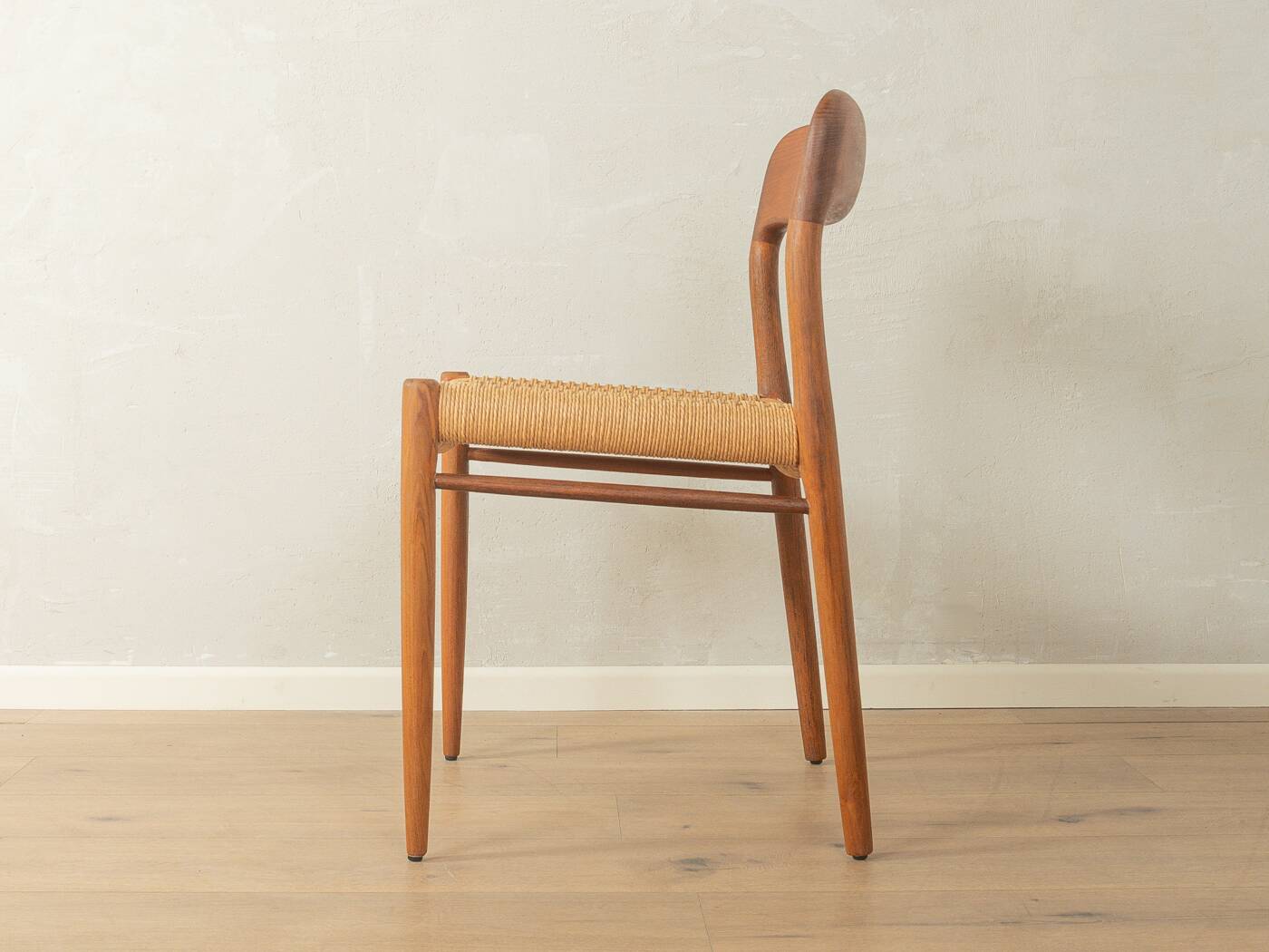 Model 75 dining chair set by Niels O. Møller, 1950s