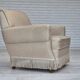 1970s, Danish vintage chair, furniture velour, ash wood, original condition.