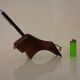 Mahogany Bull Pen Holder, Denmark, 1960s