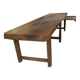 Oak farmhouse table