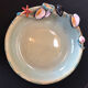 Paris ceramic dish with slip decoration, by Suzy Coste