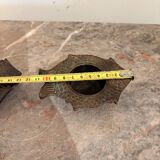 Indian Nepalese Buddhist Bronze Fish Vishnu Candle Holder Lantern