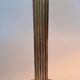 Lampe néoclassique en laiton doré 1940/1950