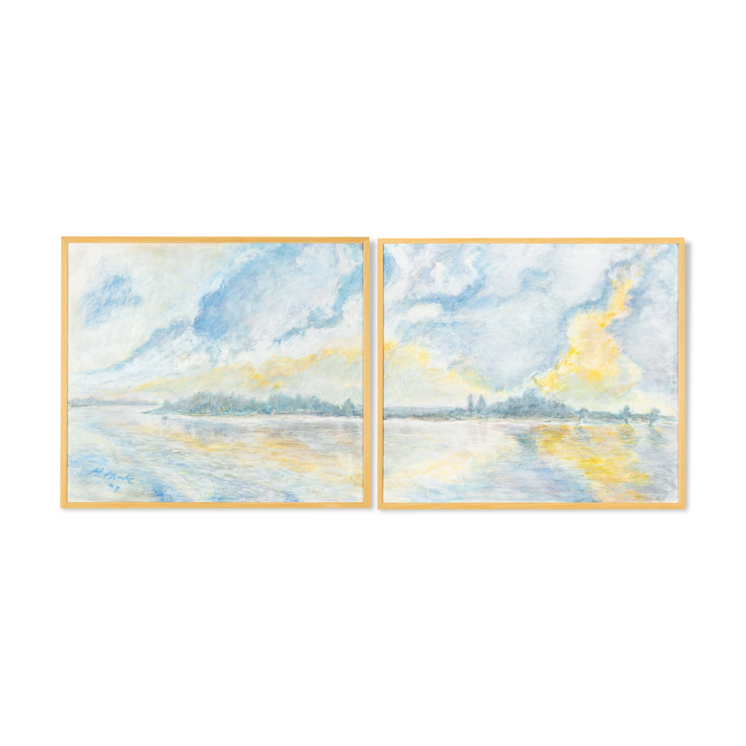 "Blaue Stunde" by Helga Müller