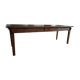 Old oak farmhouse table 80x226 cm