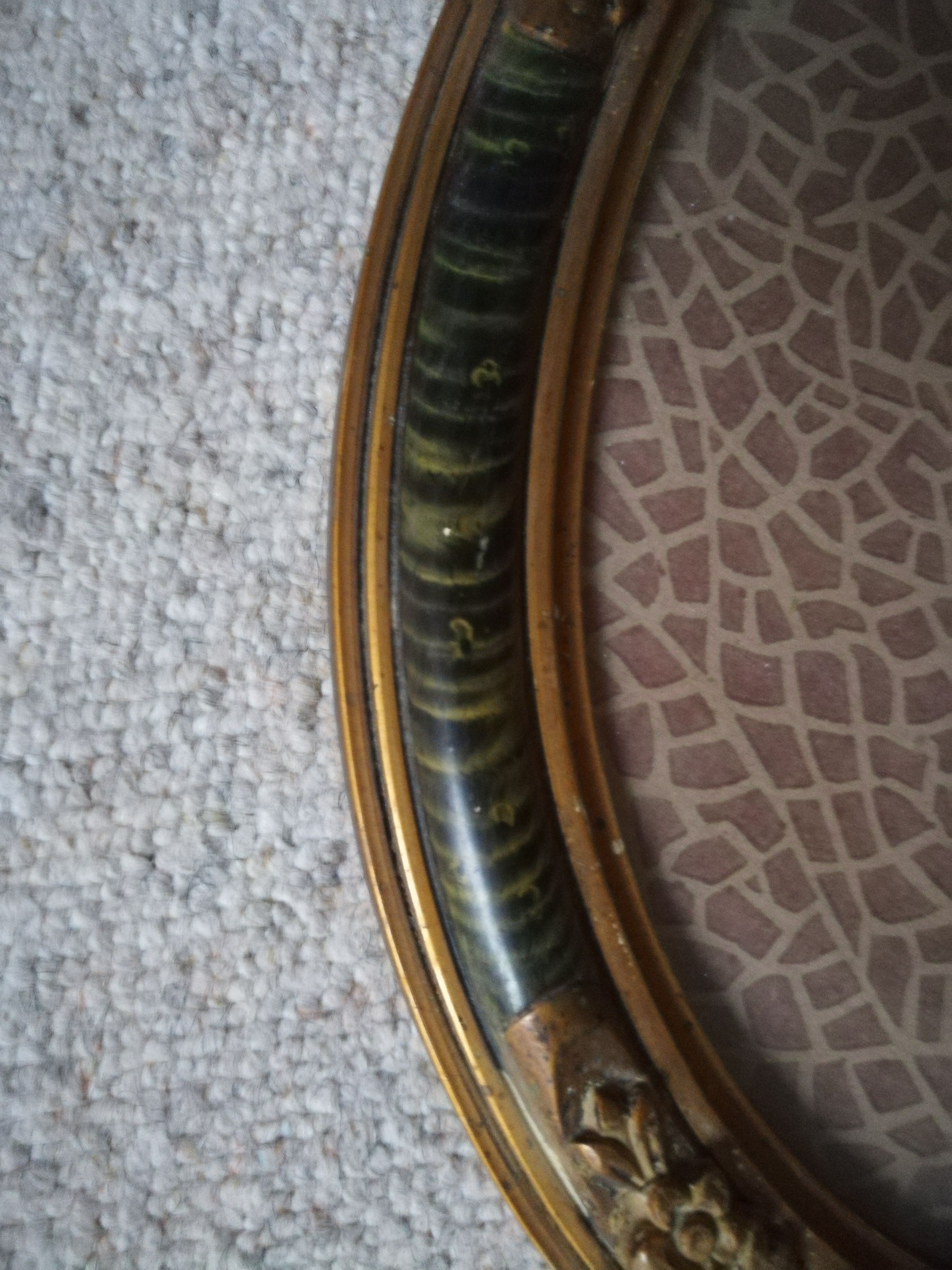 Old gilded wood frame