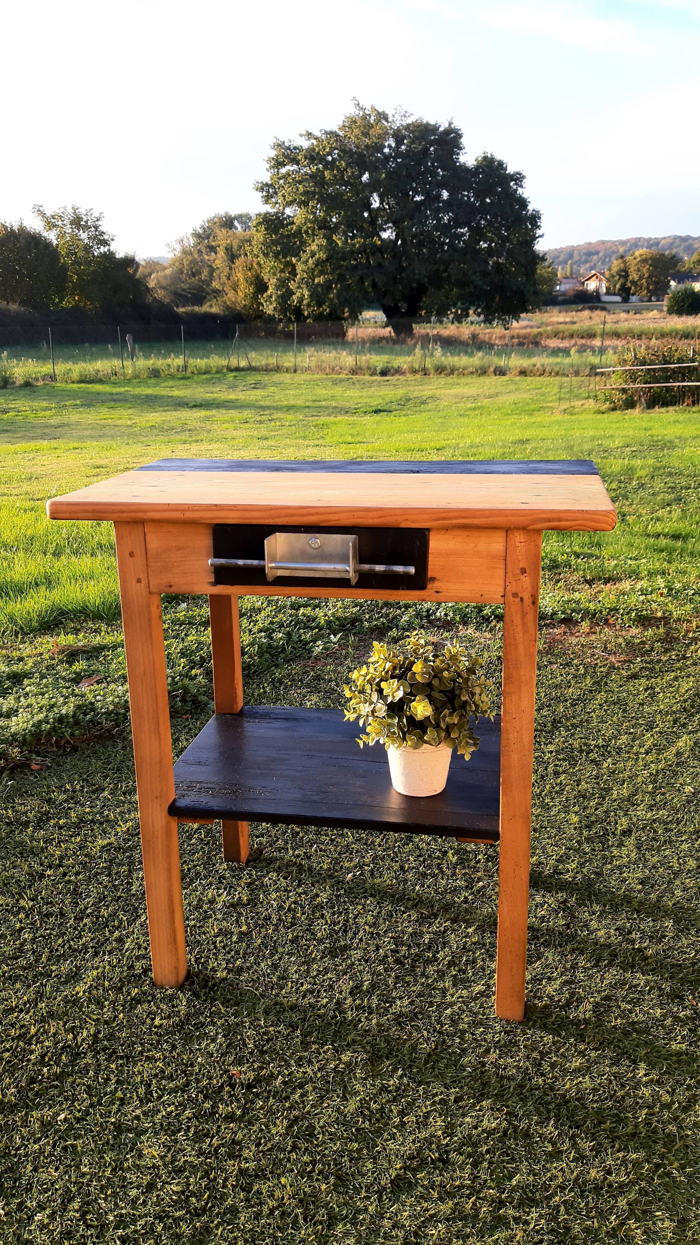 Side table billot kitchen service