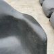 Rar eames armchair, elephant grey, zenith plastics, herman miller