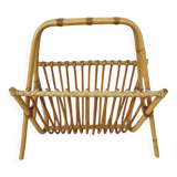 Porte-revues rotin