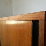 Vintage top sideboard from the 80s, sliding doors