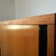 Vintage top sideboard from the 80s, sliding doors