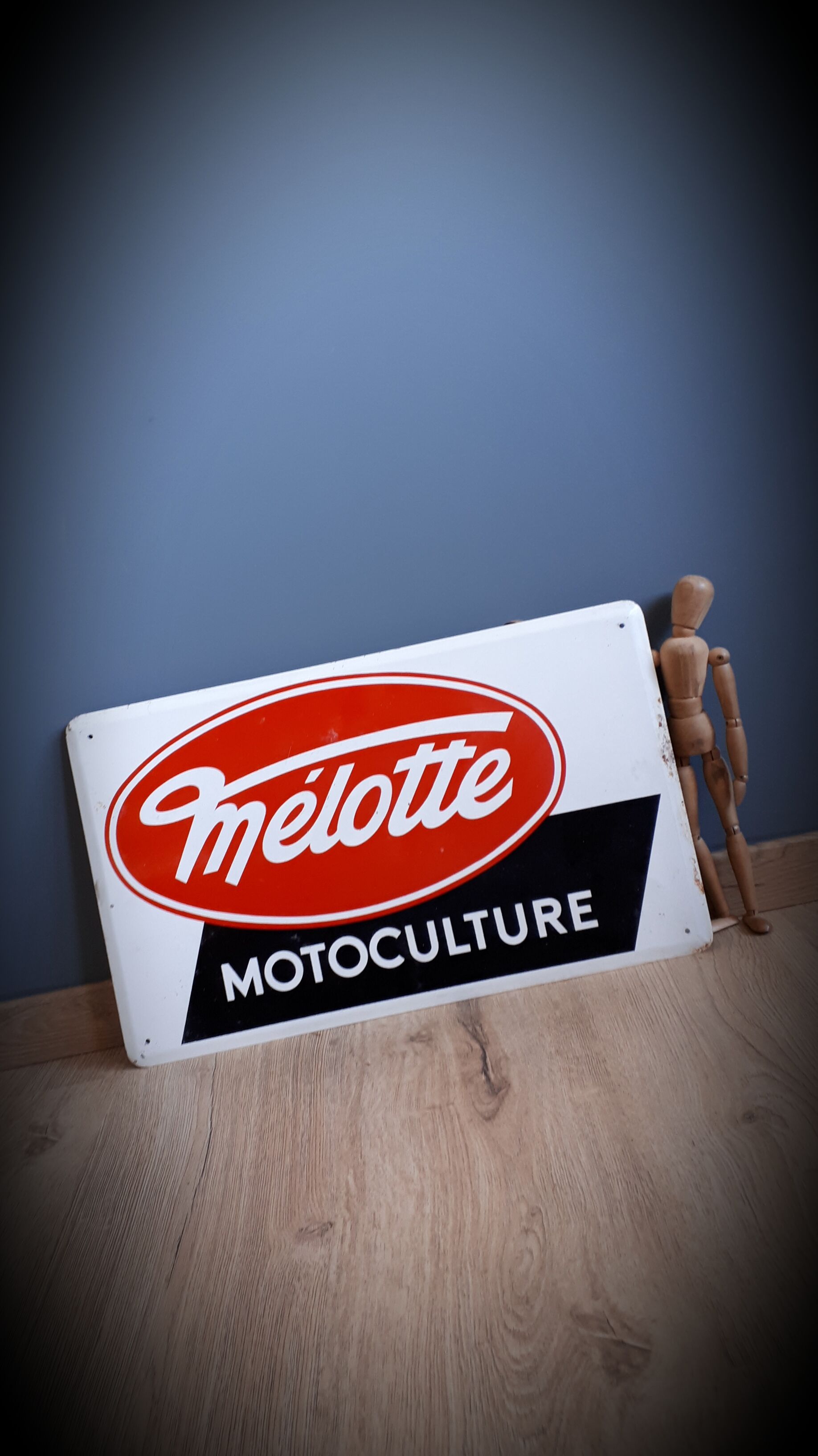 Melotte advertising plate