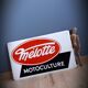 Plaque publicitaire Melotte