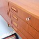 Teak ring buffet in vintage retro style from the 60s-70s.