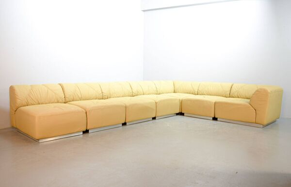 Canapé modulaire original Walter Knoll « Domaine » par Bernd Münzebrock, années 1970