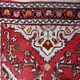 Handmade antique Persian Malayer runner rug 77cm x 382cm, 1920s