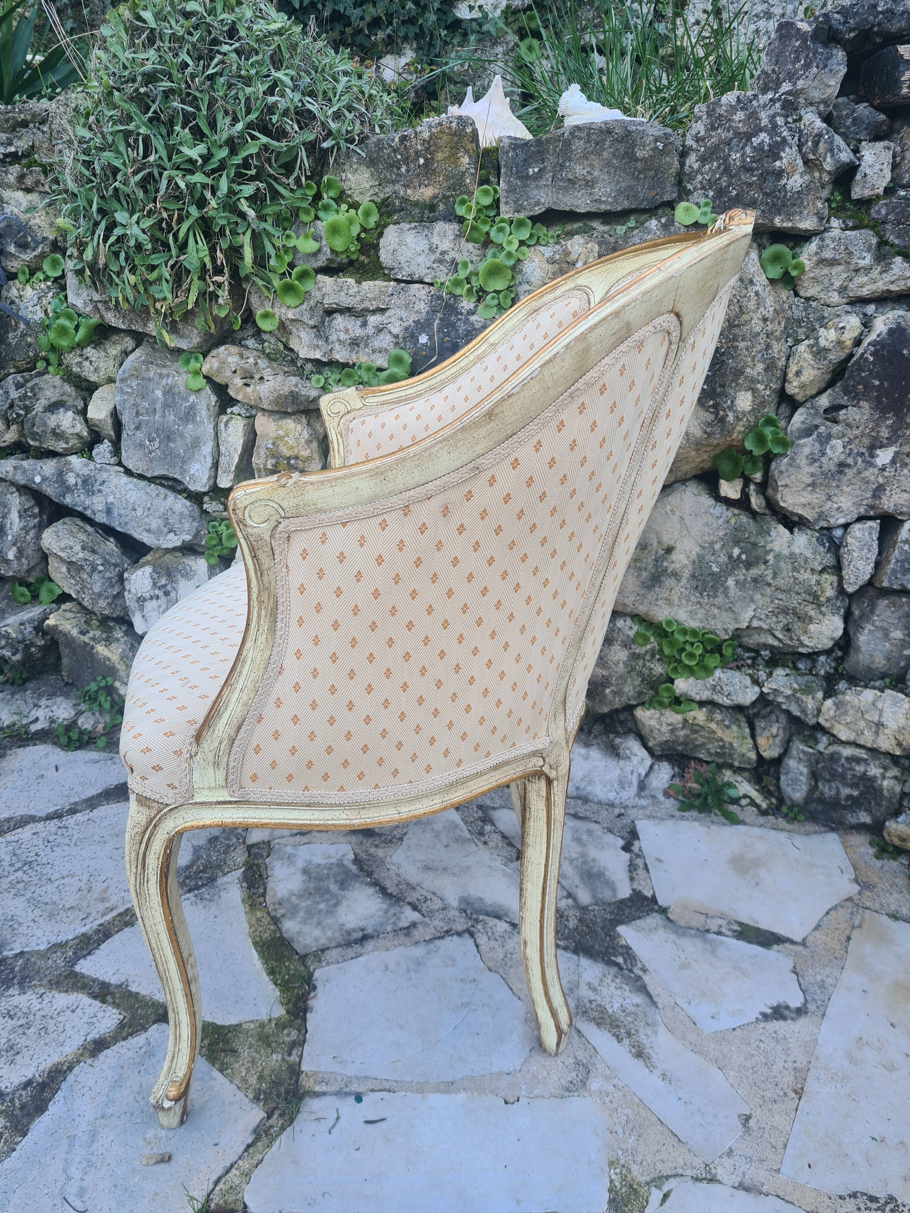 LOUIS XV STYLE ARMCHAIR