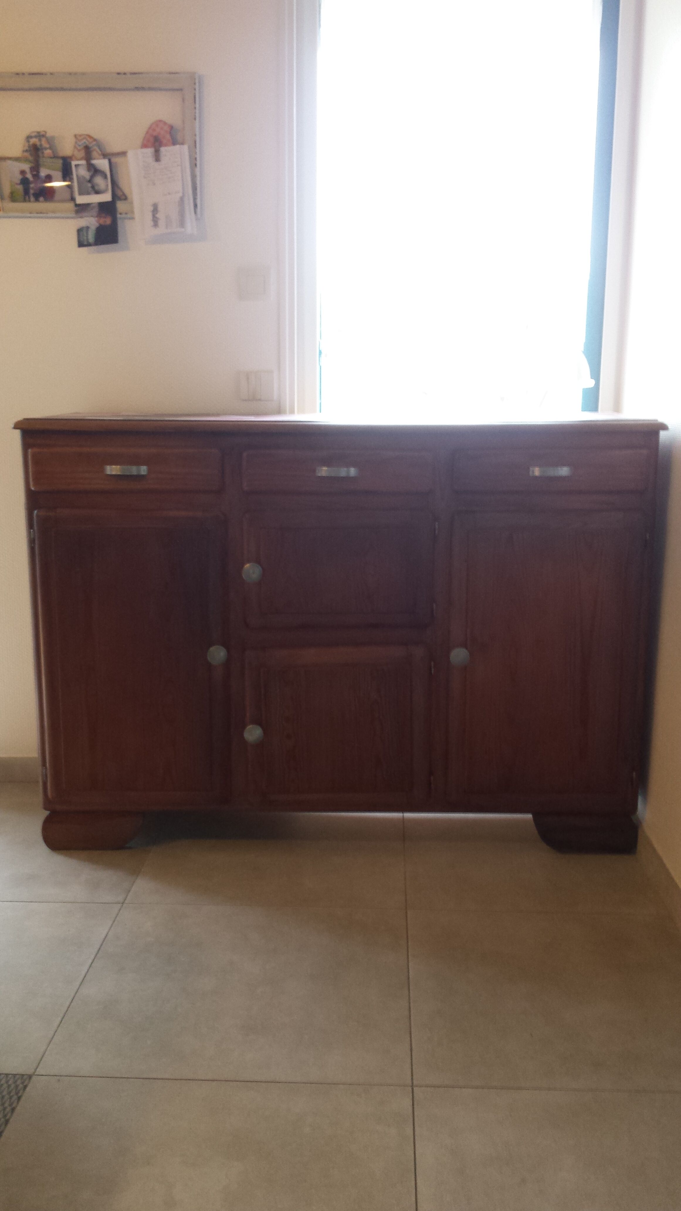 Mado buffet low solid wood