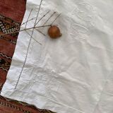 Pillowcase embroidered monogram OC