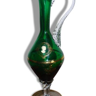 Carafe en vert verte