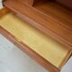 Danish sekretary teak 1960s vintage Scandinavian mid century