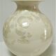 Ceramic vase with crystallizations by Bernard Guipouy stamped