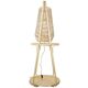 Lampadaire en rotin