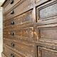 Double-sided trade counter with drawers, circa 1900