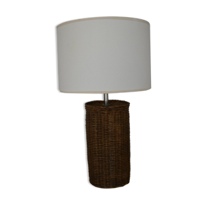 Lampe en rotin