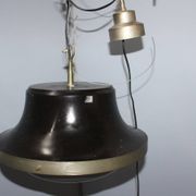 Black ceiling light by Sergio Mazza for Artemide, 1960s