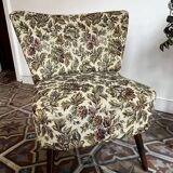 Fauteuil cocktail - tissu fleuri