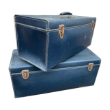 Set of 2 vintage luggage 50s