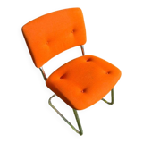 Set of chairs - Strafor Steelcase armchairs - orange