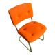 Set of chairs - Strafor Steelcase armchairs - orange