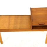 Teak telephone bench, Sweden, 1960