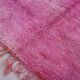 Tapis marocain vintage violet 197 x 296 cm - Tapis en laine berbère - Tapis fait main