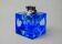 Magnifying lighter by Antonio Imperatore, blue murano glass, Italy, 1970