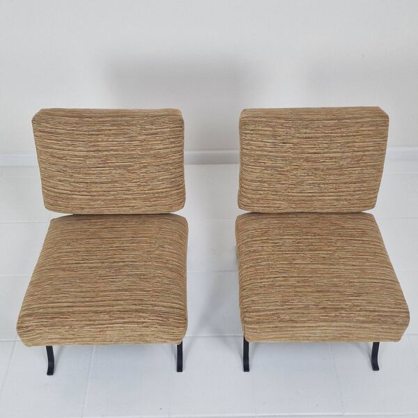 Ensemble de 2 fauteuils par Hein Salomonson pour AP Originals, Pays-Bas, 1960