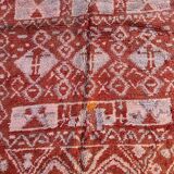 Red Boujad Moroccan rug - 281 x 158 cm