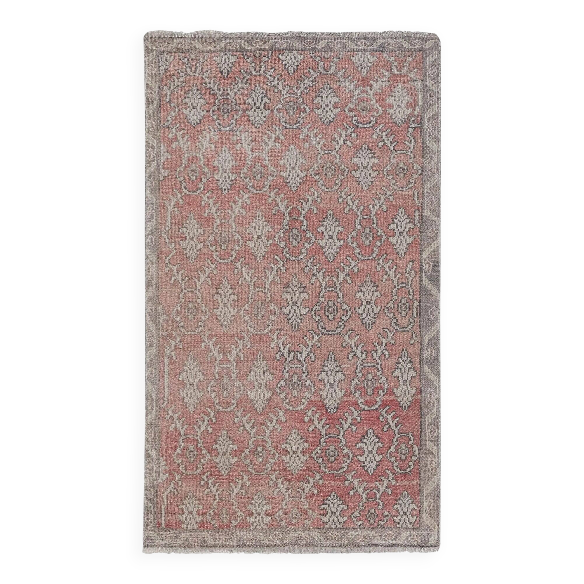 Vintage Turkish handmade rug 97x167 cm