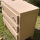 Commode vieux rose