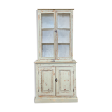 Furniture two body showcase, around 1900.