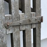 Paire de portes en bois